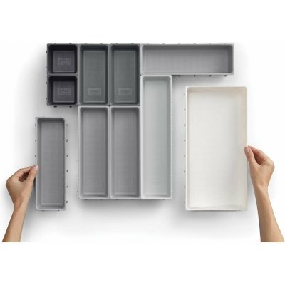 Joseph Joseph Variabilní organizér do zásuvky Blox 10 85200, šedý – Hledejceny.cz