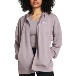 Under Armour mikina s kapucí UA Rival Terry OS FZ Hooded-GRY 1386043-015 – Zboží Dáma