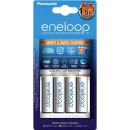 Panasonic Eneloop Charger BQ-CC55 + 4 x R6/AA Eneloop 2000mAh BK-3MCCE K-KJ55MCC40E