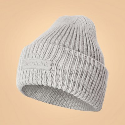 BeastPink Zimní čepice beanie Ivory – Sleviste.cz