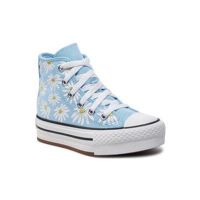 Converse Chuck Taylor All Star Lift Platform Floral A06337C True Sky/Dandy Lion/White