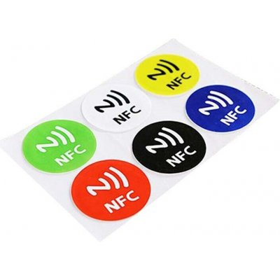 Univerzální NFC štítek s čipem N213 a PET vrstvou, samolepicí, 30 mm (6 ks/bal) – Hledejceny.cz