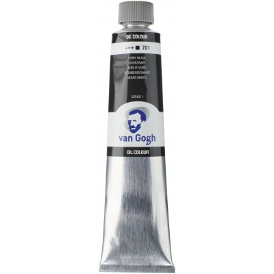 Van Gogh olejová barva 701 ivory black 200 ml – Hledejceny.cz