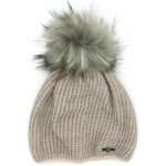 Růžově-šedá čepice – Zboží Mobilmania