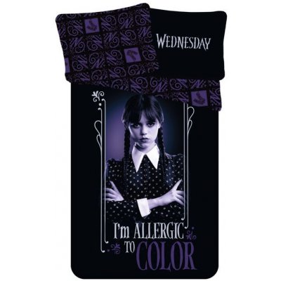 JERRY FABRICS povlečení Wednesday Color Bavlna 140x200 70x90 – Hledejceny.cz