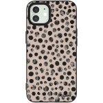 Picasee silikonový černý obal pro Apple iPhone 12 - Dots – Zboží Mobilmania