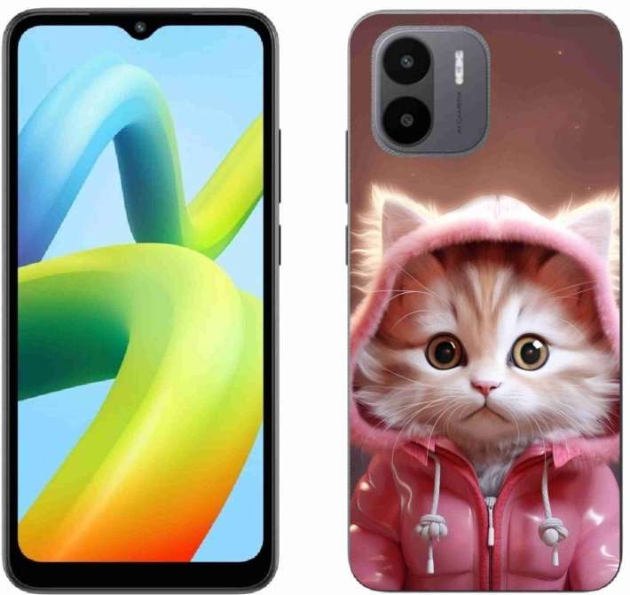 mmCase Gelové Xiaomi Redmi A1/Redmi A2 - roztomilé kotě 3