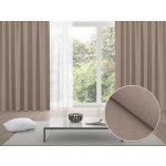 Biante 100% zatemňovací závěs Blackout BKR-502 Světle hnědý režný - šířka 270 cm 270x200 cm – Zbozi.Blesk.cz
