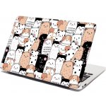 Sablio Samolepka na notebook Roztomilá zvířátka - 38x26 cm – Zboží Živě