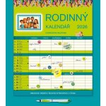 Rodinný s perem nástěnný 28 x 34 cm 2026 – Zboží Dáma