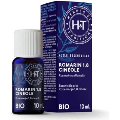 Herbes et Traditions éterický olej Rozmarýn CT 1,8 cineole BIO 10 ml – Hledejceny.cz