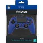 Nacon Wired Compact Controller PS4 PS4OFCPADBLUE – Hledejceny.cz