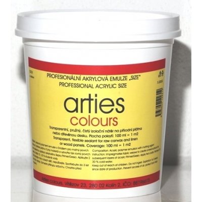 Akrylová emulze SIZE 1000 ml ARTIES COLOURS – Sleviste.cz