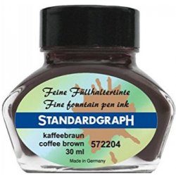 Standardgraph Coffee Brown inkoust kávově hnědý 572204