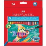 Faber-Castell 1442 akvarelové 24 ks + štětec – Hledejceny.cz