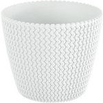 Prosperplast Květináč SPLOFY bílý 18.7 cm – Zboží Dáma