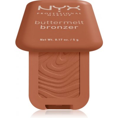 NYX Professional Makeup Buttermelt Bronzer krémový bronzer Butta Ballin 5 g – Zboží Dáma