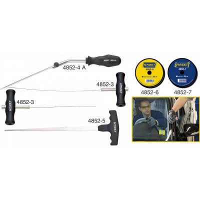 Hazet Sada na vyřezávání autoskel, 6 dílů (4852/6) - HA129447 | Zboží Auto