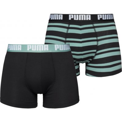 Puma Heritage Stripe Boxer 2P zelené 907838-06 – Sleviste.cz