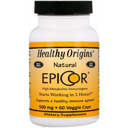 Healthy Origins EpiCor 500 mg 60 rostlinných kapslí