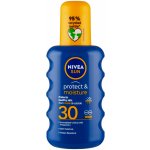 Nivea Sun Protect & Moisture spray SPF30 200 ml – Zboží Mobilmania