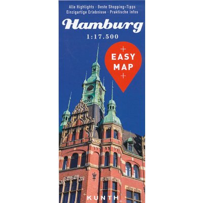 Hamburg 1:17,5 mapa Kunth