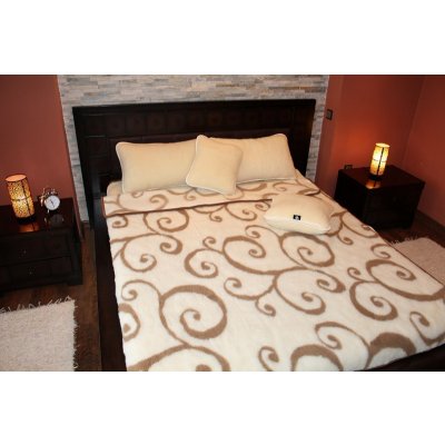 Lotos-Dreams vlněná deka Merino lumaca 450g/m2 200x220 – Sleviste.cz