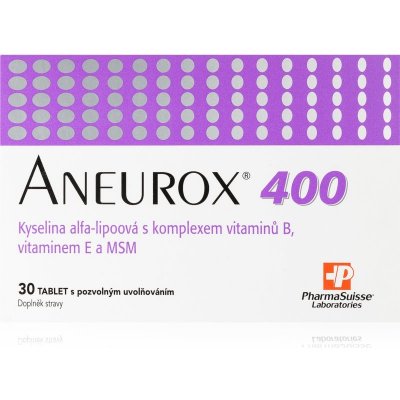 Pharmasuisse aneurox 400 30 tablet – Zboží Mobilmania