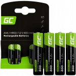 Green Cell AAA 800mAh 4ks GR04 – Zboží Živě
