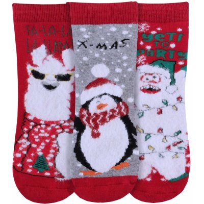 Darré Dětské ponožky vysoké Vánoční zvířátka A