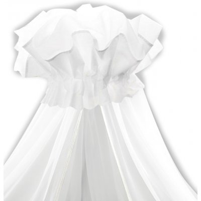 Baby Nellys moskytiéra s týlem 170x400cm bílá – Zboží Dáma