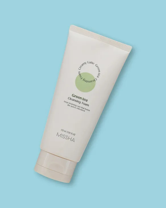 Missha Creamy Greentea Latte Cleansing Foam Čistící pěna se zeleným čajem 172 ml