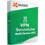 AVAST SECURELINE VPN 10 lic. 1 ROK (ASMEN12EXXA010) – Hledejceny.cz