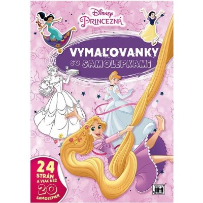JiriModels Vymalovanka A4+ Disney Princezny – Hledejceny.cz
