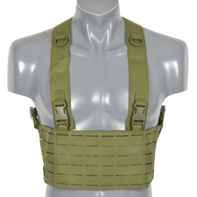 8Fields Taktický Chest Rig Laser Cut Olive – Hledejceny.cz