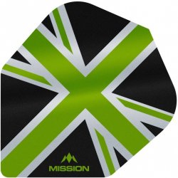 Mission Alliance Union Jack No6 Black / Green F3099