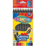 Patio Colorino 12ks trojhranné černé 298849 – Zbozi.Blesk.cz