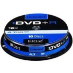 Intenso DVD+R 4,7GB 16x, slimbox, 10ks (4111652) – Zboží Živě