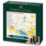 Faber-Castell Pitt Artist Pen Dual Marker sada 20 ks 162020 – Zboží Mobilmania