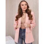 Dámské stylové sako v meruňkové 9709 – Zboží Dáma