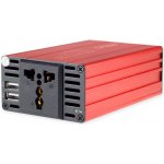 AMiO 12V/230V, 300W/600W 2xUSB, 02470 | Zboží Auto
