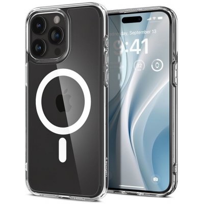 Pouzdro Spigen Ultra Hybrid MagFit iPhone 15 Pro bílé