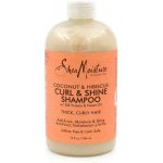 Shea Moisture Coconut & Hibiscus Curl & Shine Shampoopro podporu vln a lesku 384 ml – Zboží Mobilmania