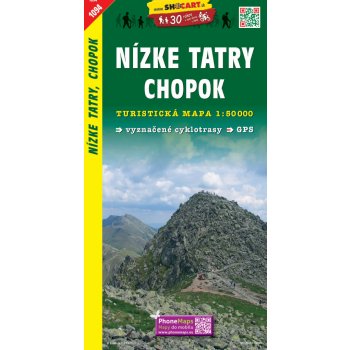 122 NÍZKÉ TATRY - Chopok - turistická mapa 1:50t.