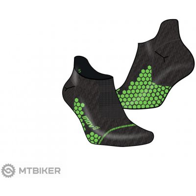 Inov-8 ponožky Trailfly Ultra Sock Low black/green – Zboží Mobilmania