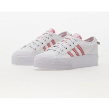 adidas Originals Nizza Platform W Ftw White/ Super Pop/ Core black