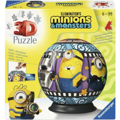 RAVENSBURGER 3D Puzzleball Mimoni 3, 72 ks – Sleviste.cz
