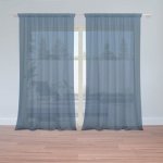 Sablio Záclony Námořní modrá: 2ks 150x250cm – Hledejceny.cz