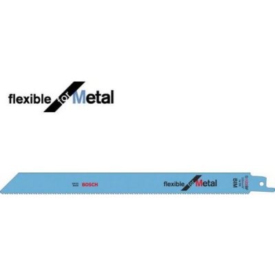 Bosch 2608656019 Pilový plátek do pily ocasky S 1122 BF Flexible for Metal – Zboží Mobilmania