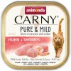 Paštika pro kočky Carny Pure & Mild Adult kuře a krevety 32 × 100 g